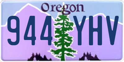 OR license plate 944YHV