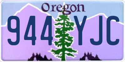 OR license plate 944YJC