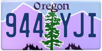 OR license plate 944YJI