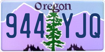 OR license plate 944YJQ