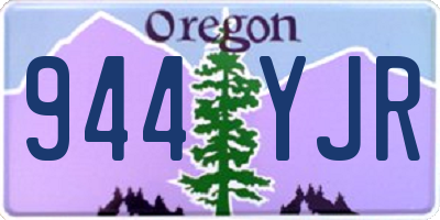 OR license plate 944YJR
