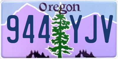 OR license plate 944YJV