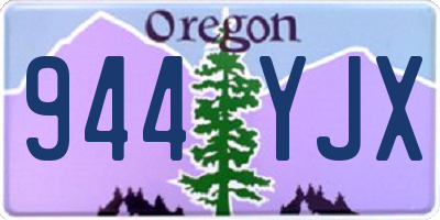 OR license plate 944YJX