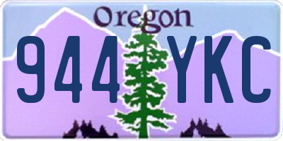 OR license plate 944YKC