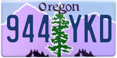 OR license plate 944YKD