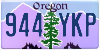 OR license plate 944YKP