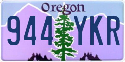 OR license plate 944YKR