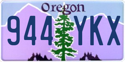 OR license plate 944YKX