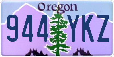 OR license plate 944YKZ