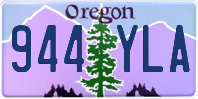 OR license plate 944YLA