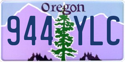 OR license plate 944YLC