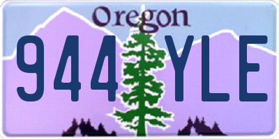 OR license plate 944YLE