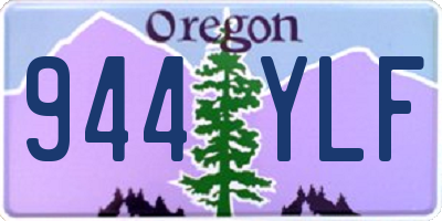 OR license plate 944YLF