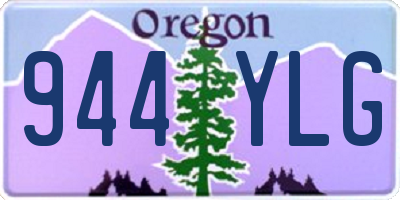 OR license plate 944YLG