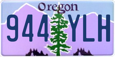 OR license plate 944YLH