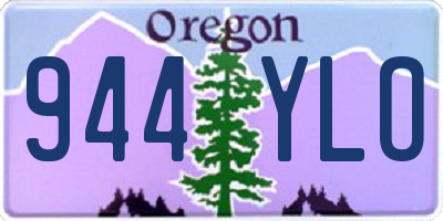 OR license plate 944YLO