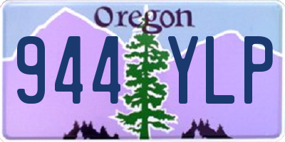 OR license plate 944YLP