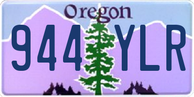 OR license plate 944YLR