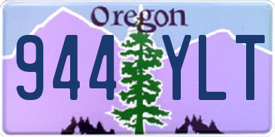 OR license plate 944YLT
