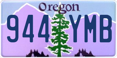 OR license plate 944YMB