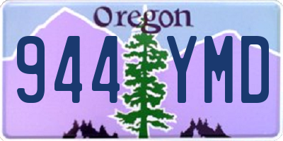 OR license plate 944YMD