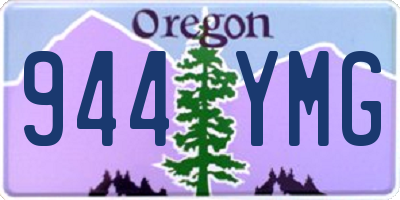 OR license plate 944YMG