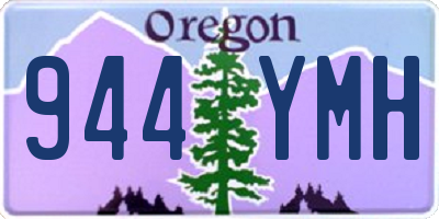 OR license plate 944YMH