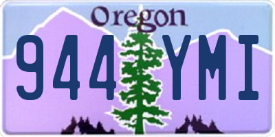OR license plate 944YMI