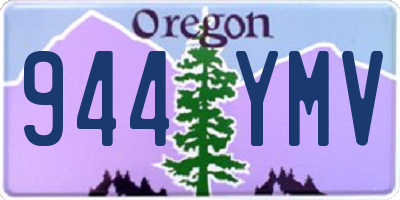 OR license plate 944YMV