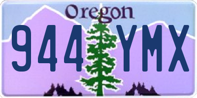 OR license plate 944YMX