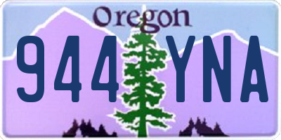 OR license plate 944YNA