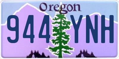 OR license plate 944YNH