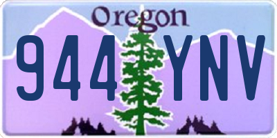 OR license plate 944YNV