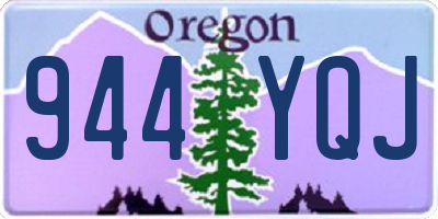 OR license plate 944YQJ