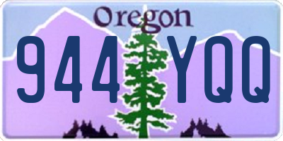 OR license plate 944YQQ