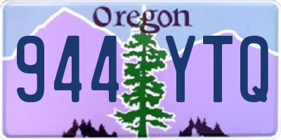 OR license plate 944YTQ