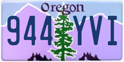 OR license plate 944YVI
