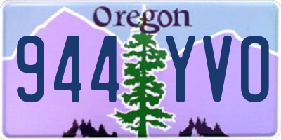OR license plate 944YVO