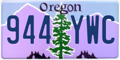 OR license plate 944YWC