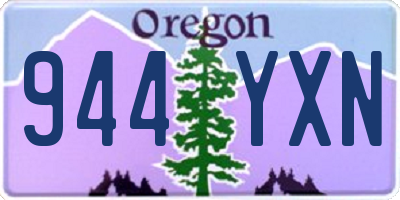 OR license plate 944YXN