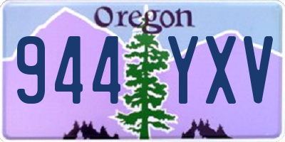 OR license plate 944YXV