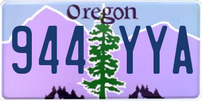 OR license plate 944YYA