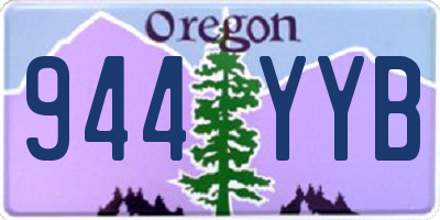 OR license plate 944YYB
