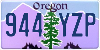 OR license plate 944YZP