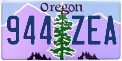 OR license plate 944ZEA