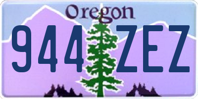 OR license plate 944ZEZ