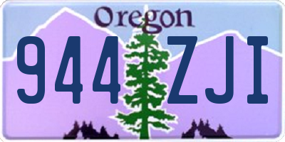 OR license plate 944ZJI