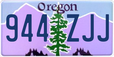 OR license plate 944ZJJ