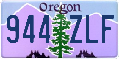 OR license plate 944ZLF