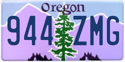 OR license plate 944ZMG